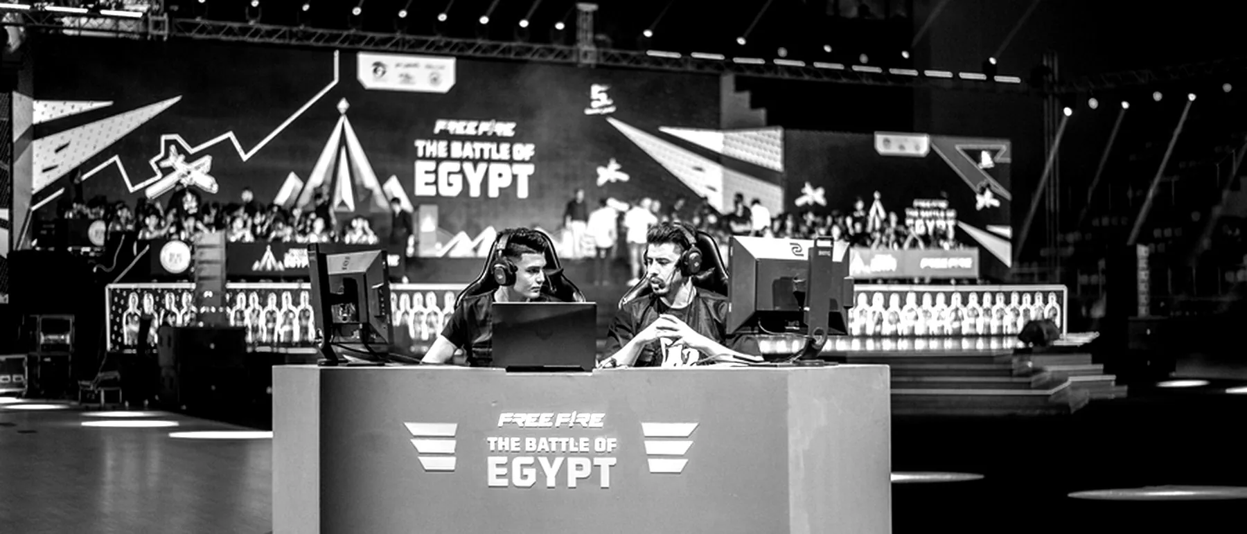 Main stage at the e-sports championship